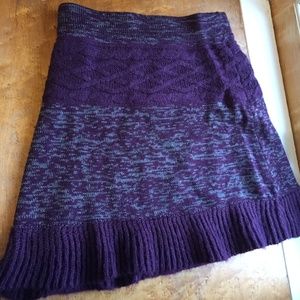 Purple Sweater Skirt from AKINI Size XS.
